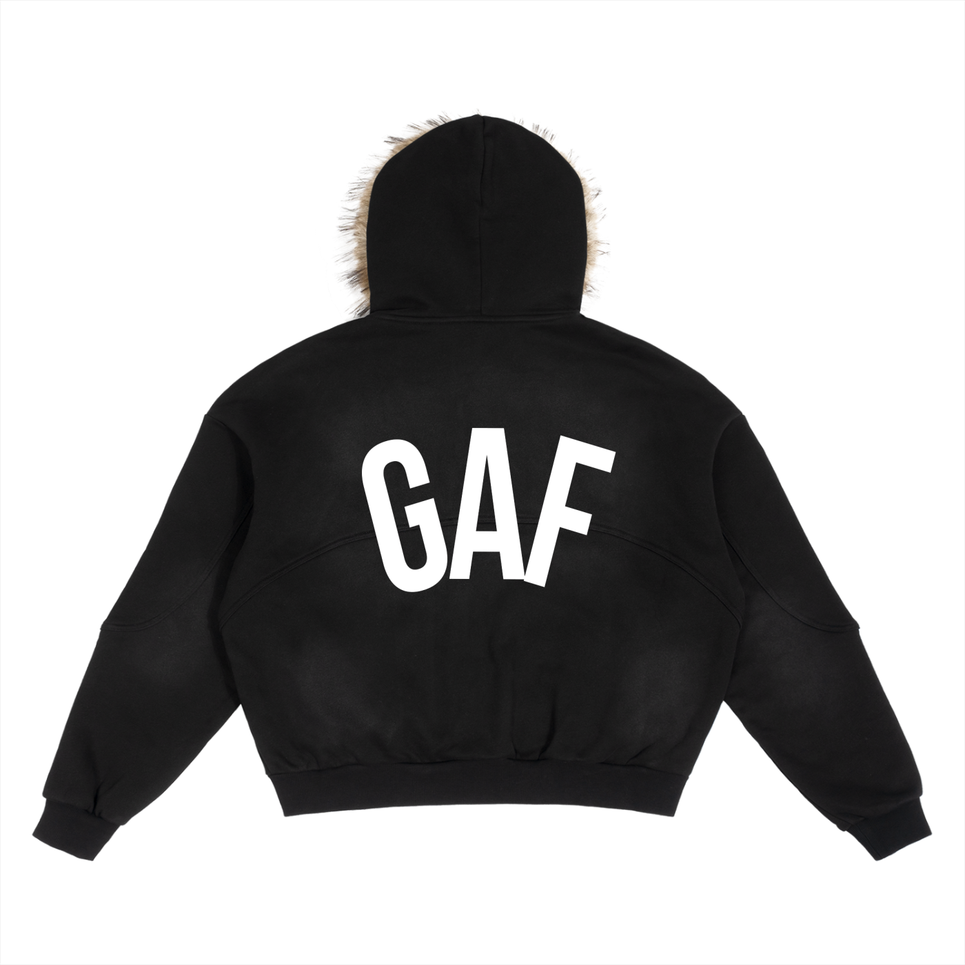 SPLURGE GAF Detachable Fur Hoodie
