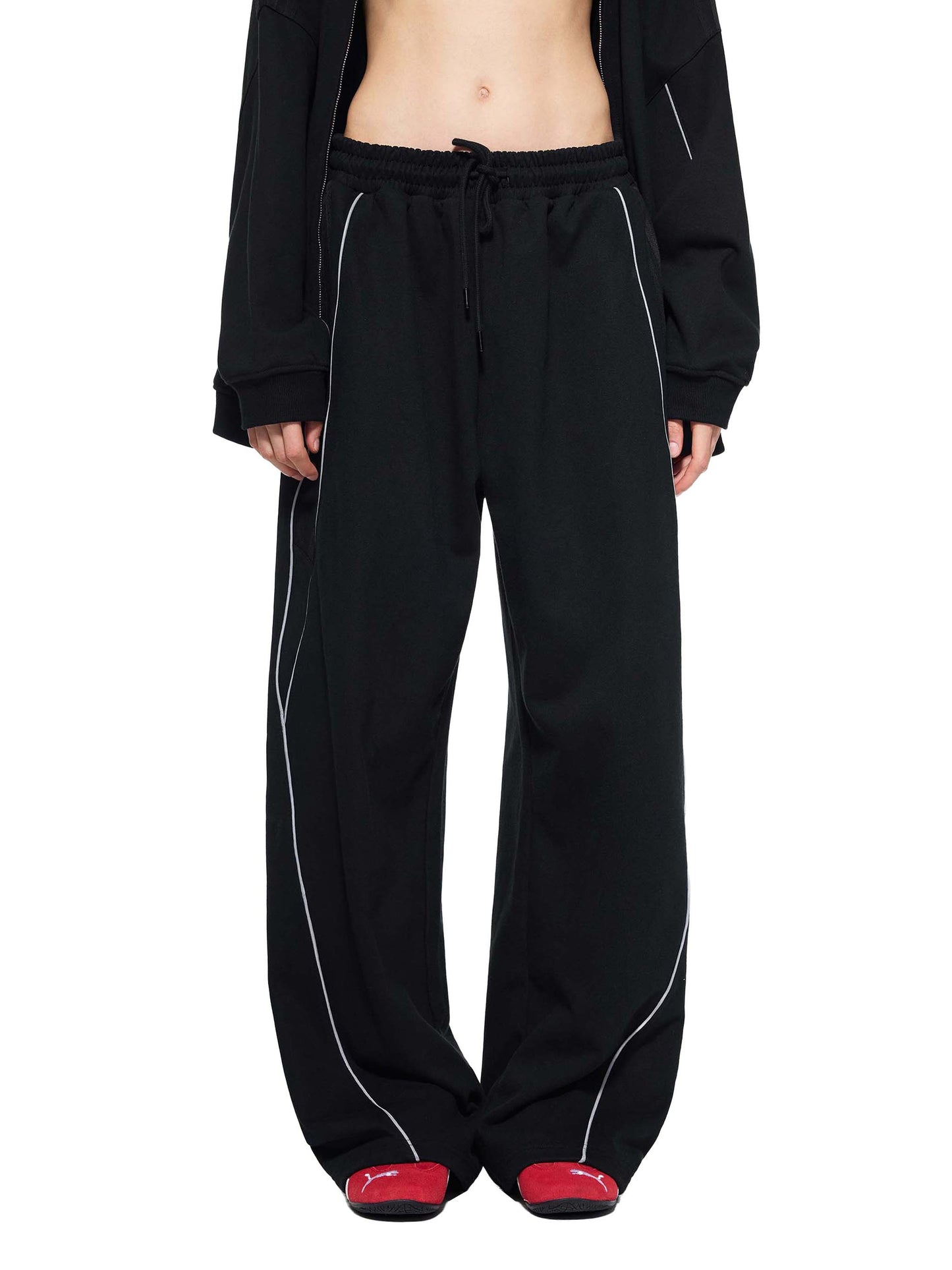 Straight-Leg SPLURGE Sweatpants